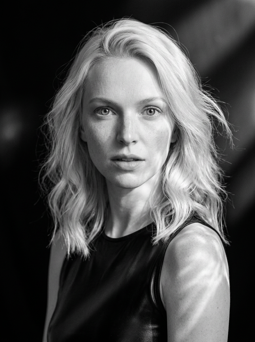 Lenna — Cinematic B&W
